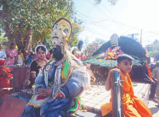 Rajasthan : प्रजापत समाज ने निकाली श्रीयादे माता की शोभायात्रा