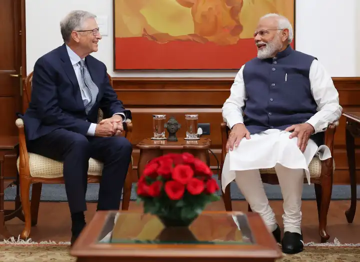 PM Modi Bill Gates News: बिल गेट्स और PM मोदी की मुलाकात, AI पर हुई चर्चा
