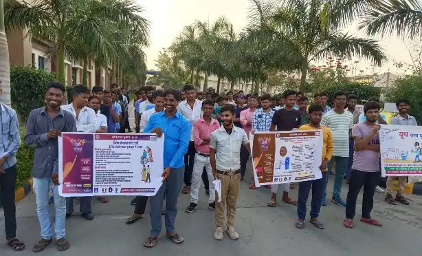 Rajasthan News: मतदान जागरूकता के लिए श्रमिक रैली का आयोजन
