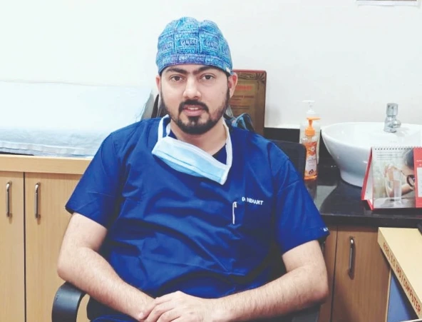 Sadri's gastro surgeon Dr. Hemant Jain