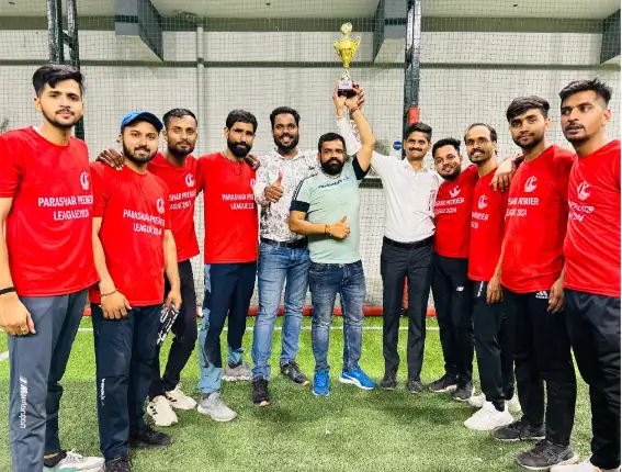 सांगानेर की राणा सांगा टीम ने जीता पाराशर प्रीमियर लीग क्रिकेट का खिताब