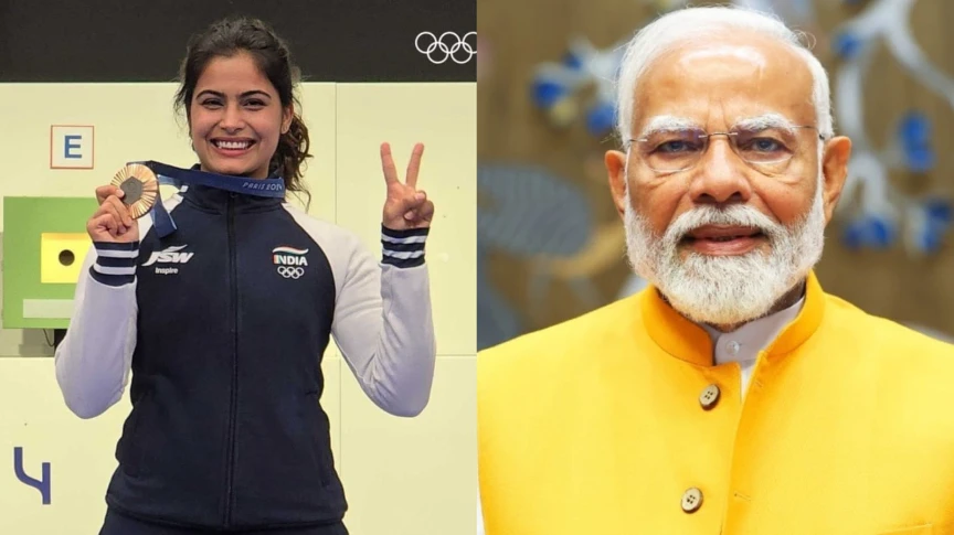 ओलिंपिक में Manu Bhaker ने जीता ब्रॉन्ज़ मेडल, PM मोदी ने दी बधाई