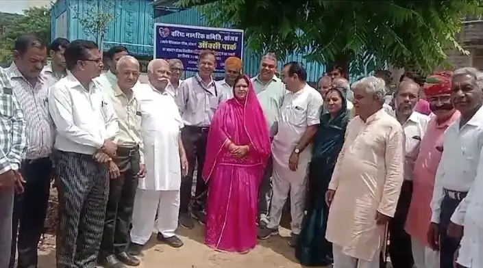 राजकीय चिकित्सालय में MLA Shobha Chauhan ने किया ऑक्सी पार्क का उद्घाटन