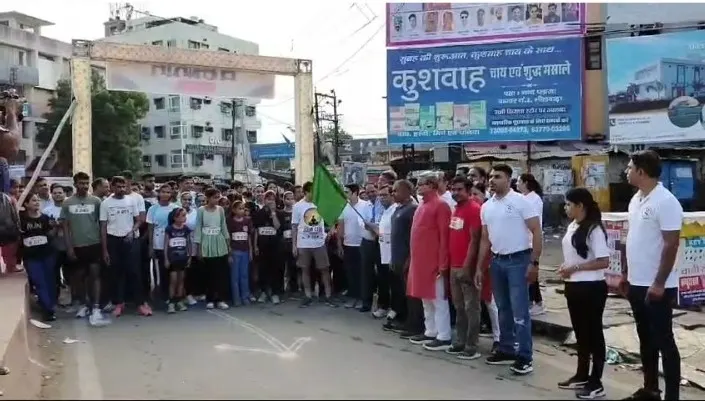 भीलवाड़ा में फिजियोथेरेपी एसोसिएशन द्वारा फिजियो रन का किया आयोजन