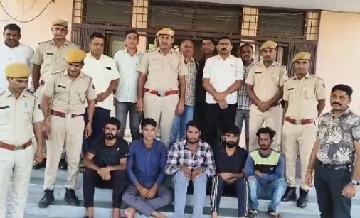 सोजत पुलिस ने 49 लाख 51 हजार 500 रुपए की लुट का किया खुलासा