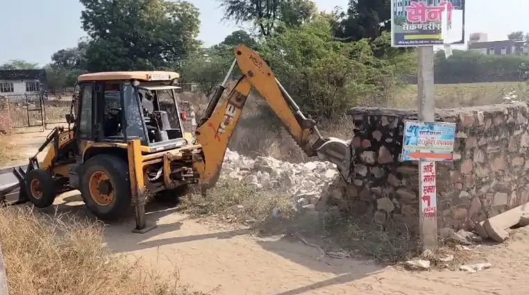 Sojat Road कस्बे में प्रशासन ने अतिक्रमण हटाकर खोला रास्ता