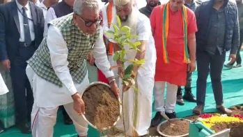 सिक्किम राज्यपाल Om Prakash Mathur वृक्षारोपण कार्यक्रम में लिया हिस्सा