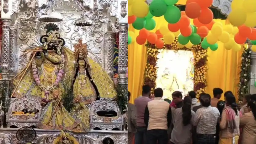 दूधाधारी मंदिर का 478वा पाटोत्सव मनाया, श्रद्धालुओं की उमड़ी भीड़