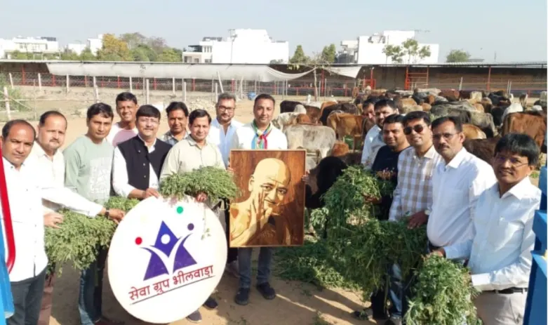 Seva Group द्वारा आचार्य विद्यासागर जी के प्रथम समाधि दिवस पर विशेष गौ सेवा कार्यक्रम आयोजित