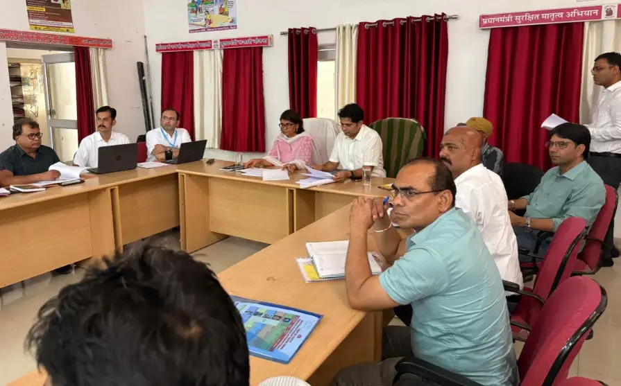 District Health Committee meeting held in Sirohi
