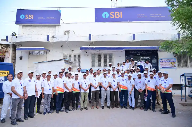 Bhinmal में SBI की साइबर अपराध जागरूकता रैली आयोजित