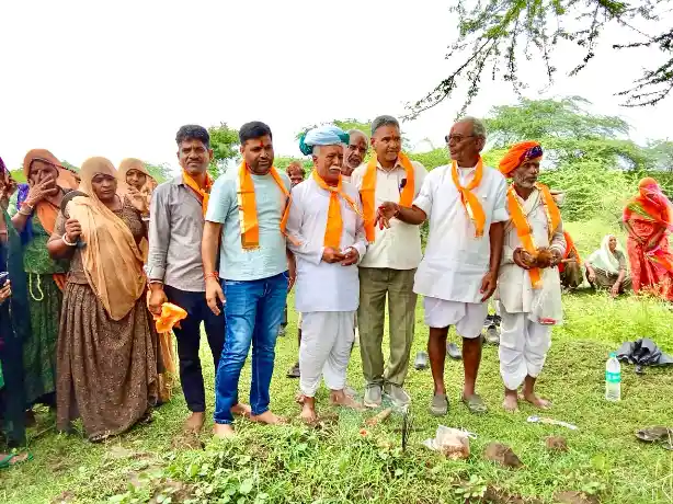 Rajsamand: देवरीखेडा गांव में कुआं एवं पानी टंकी पाइपलाइन कार्य का भूमि पूजन, ग्रामीणों में उत्साह