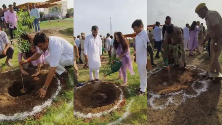 Barmer के जालीपा सैन्य छावनी क्षेत्र में आयोजित 76वां जिला स्तरीय वन महोत्सव