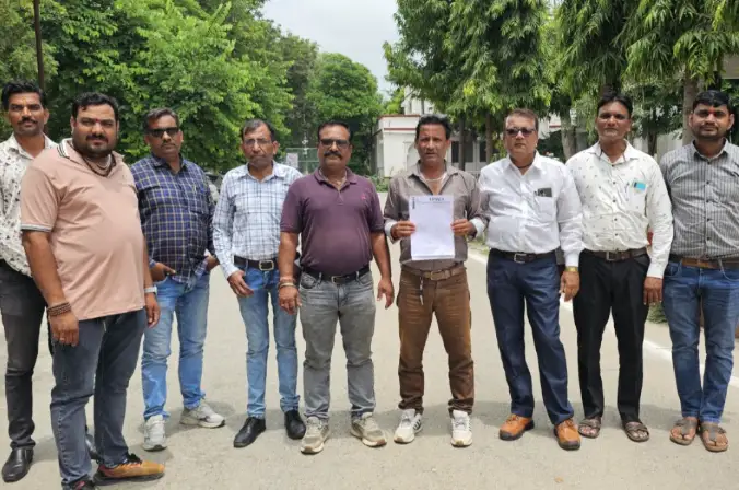 पत्रकारों पर हमले की घटना को लेकर राजसमंद के पत्रकारो मे जोरदार आक्रोश, सौंपा ज्ञापन