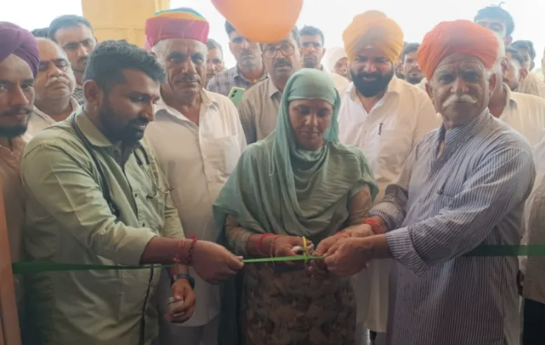 विधायक Chhotu Singh Bhati ने शास्त्रीनगर में नवीन उप स्वास्थ्य केंद्र का किया लोकार्पण