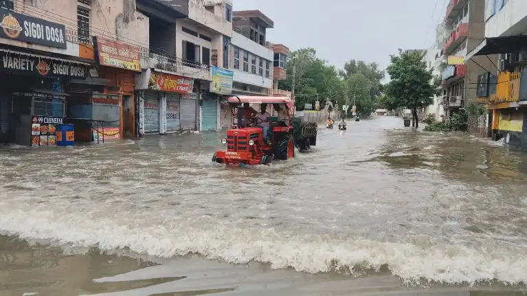 Pali में बारिश का कहर