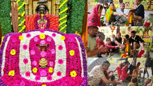 Pali: सावन के पहले सोमवार को शिवालयों में भीड़, बारिश में भी बरकरार श्रद्धा