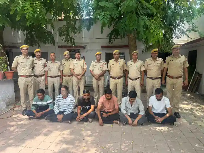 Pali में ऑनलाइन सट्टा गिरोह का भंडाफोड़, सात गिरफ्तार