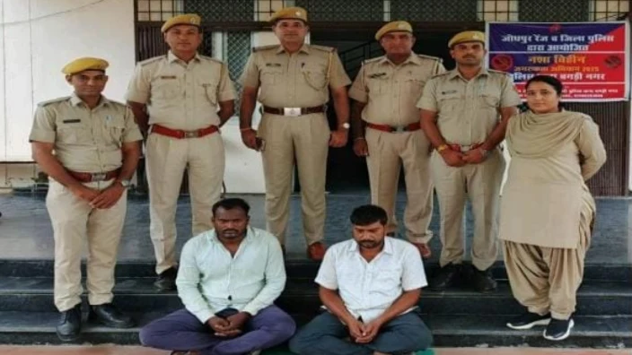 Sojat: बगडीनगर डकैती केस के दो फरार आरोपी गिरफ्तार