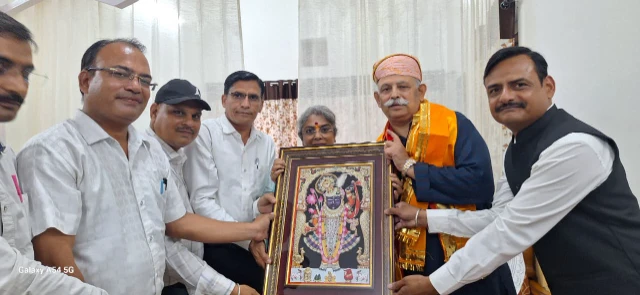 Rajasthan उच्च न्यायालय के मुख्य न्यायाधीश का स्वागत 2 WhatsApp Image 2025 09 16 at 2