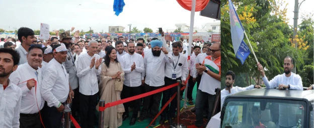 Bhilwara : हर घर तक स्वास्थ्य, आर्थिक अवसर और जीवन मूल्यों का संदेश लेकर निकली रूपांतरण यात्रा 14 WhatsApp Image 2025 09 16 at 4