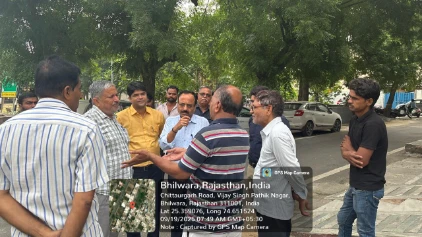 Bhilwara में जल आपूर्ति व्यवस्था का निरीक्षण, अमृत 2.0 कार्यों की गुणवत्ता सुनिश्चित करने के निर्देश 4 WhatsApp Image 2025 09 19 at 6 4