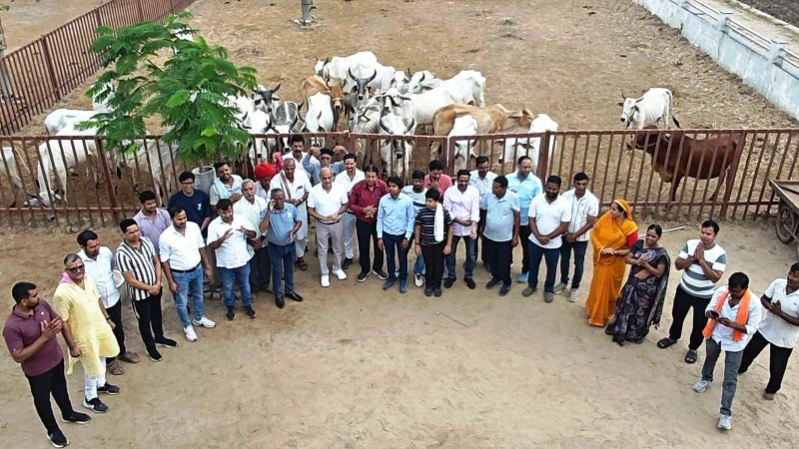 Bhilwara : श्री भरका माताजी तक सुख-शांति व सेवा के संकल्प के साथ सद्भावना पदयात्रा 4 WhatsApp Image 2025 09 29 at 6