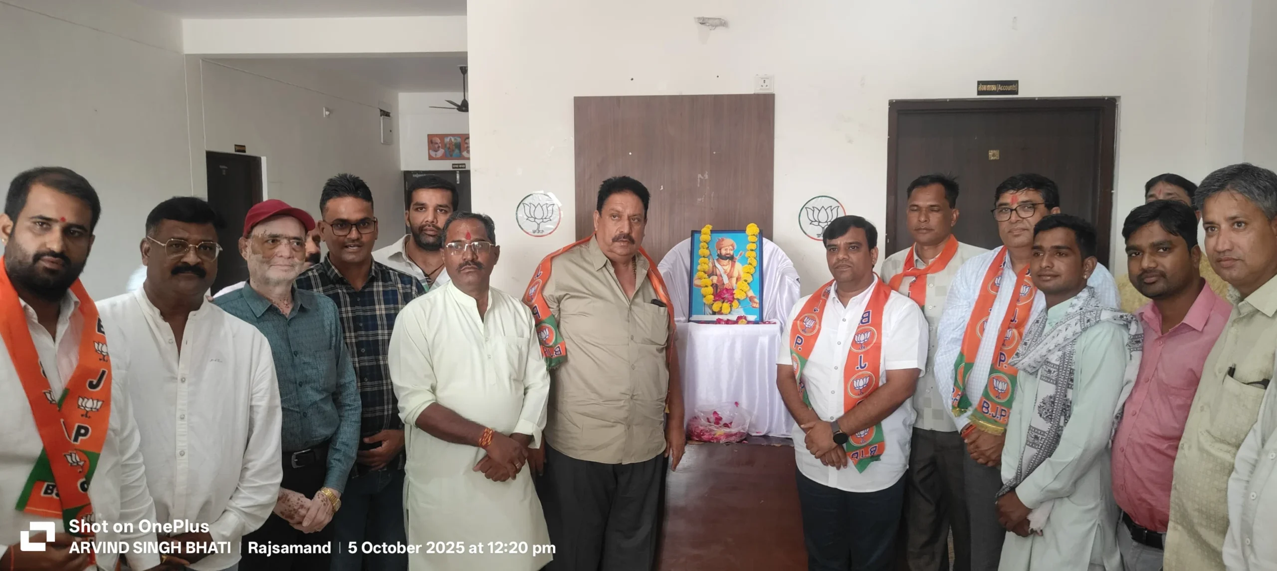 Rajsamand : भाजपा ने श्रद्धा से मनाई राणा पूंजा जयंती, योगदान को किया नमन 3 WhatsApp Image 2025 10 05 at 4 2 scaled