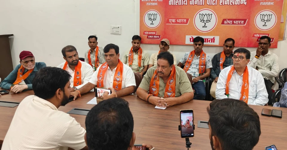 Rajsamand : विश्व ने देखा आत्मनिर्भर भारत बनते हुए - Surendra Singh Rathore 3 WhatsApp Image 2025 10 05 at 4