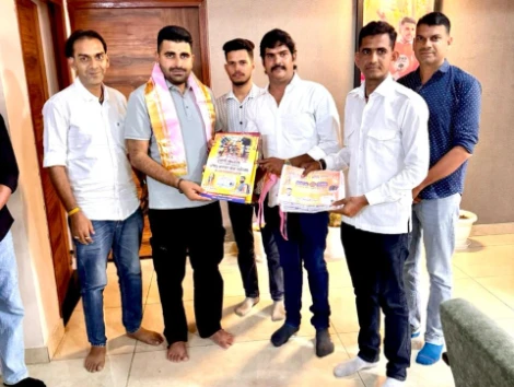 Rajsamand : शिव विधायक Ravindra Singh Bhati ने किया नांदोली कार्यक्रम के पोस्टर का विमोचन 2 WhatsApp Image 2025 10 06 at 7 1