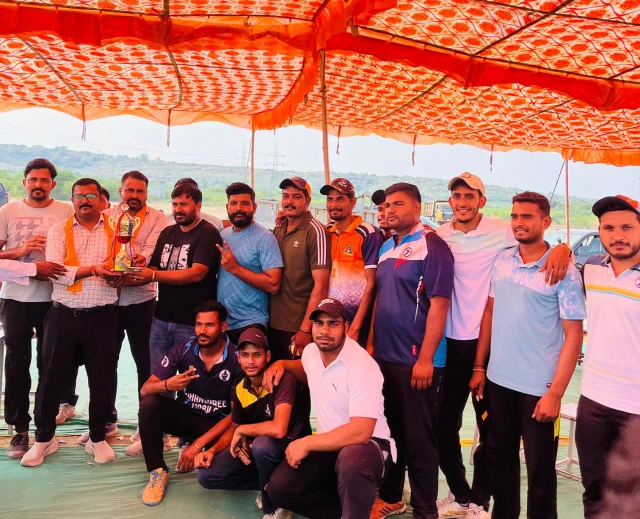 Rajsamand : क्रिकेट प्रतियोगिता में श्रीदेव क्लब ने जमाया ट्रॉफी पर कब्जा 3 WhatsApp Image 2025 10 16 at 5 3