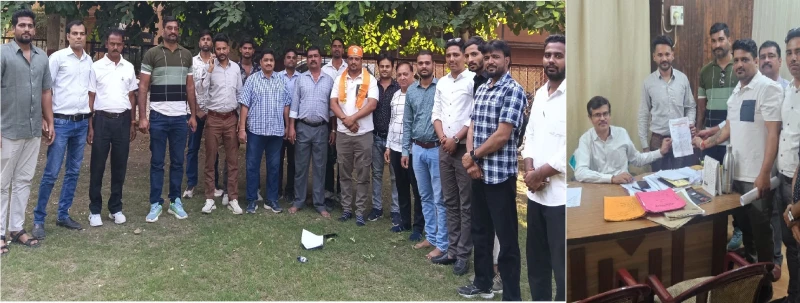 Bhilwara : लक्की ब्यावट सर्वसम्मति से बने जिलाध्यक्ष, बोले, कर्मचारी हितों के लिए संघर्ष करने में पीछे नहीं हटेंगे 4 WhatsApp Image 2025 10 16 at 6