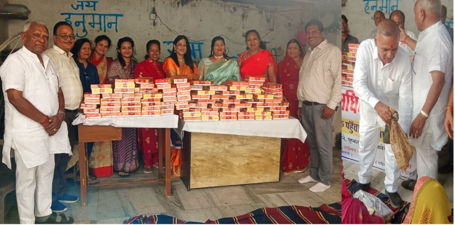 Bhilwara : जरूरतमंदों संग मानवता की मिठास से मनाई दीपावली, 200 किलो की मिठाई वितरित 14 WhatsApp Image 2025 10 18 at 6 3