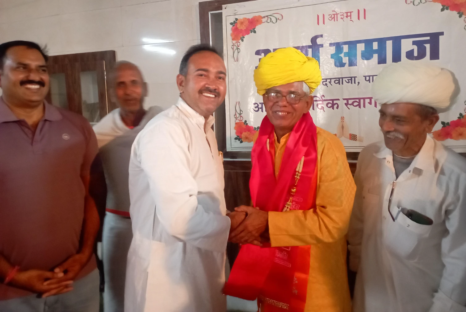 Pali : घेवरचंद आर्य पाली को बनाया अखिल भारतीय जांगिड़ ब्राह्मण महासभा आध्यात्मिक प्रकोष्ठ का राष्ट्रीय प्रवक्ता 12 WhatsApp Image 2025 10 21 at 4