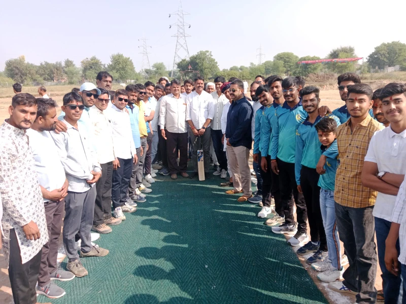 Rajsamand : मोही में तेली समाज की राज्य स्तरीय क्रिकेट प्रतियोगिता का आगाज 6 WhatsApp Image 2025 10 23 at 6