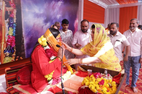 Rajsamand : श्री राम कथा के प्रथम दिवस निकली भव्य कलश यात्रा 13 WhatsApp Image 2025 10 25 at 6 1