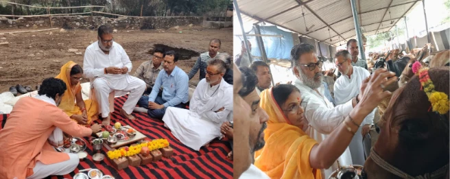 Bhilwara : गोशाला के लिए दान देने से धन नहीं घटता बल्कि घर में समृद्धि आती है: Shanti Prakash Mohta 13 WhatsApp Image 2025 10 30 at 4